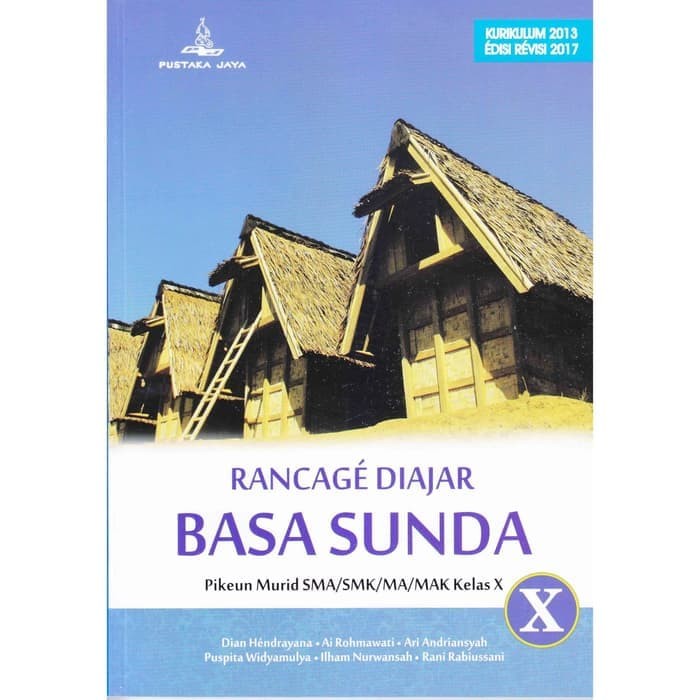 Detail Buku Bahasa Sunda Kelas X Nomer 3