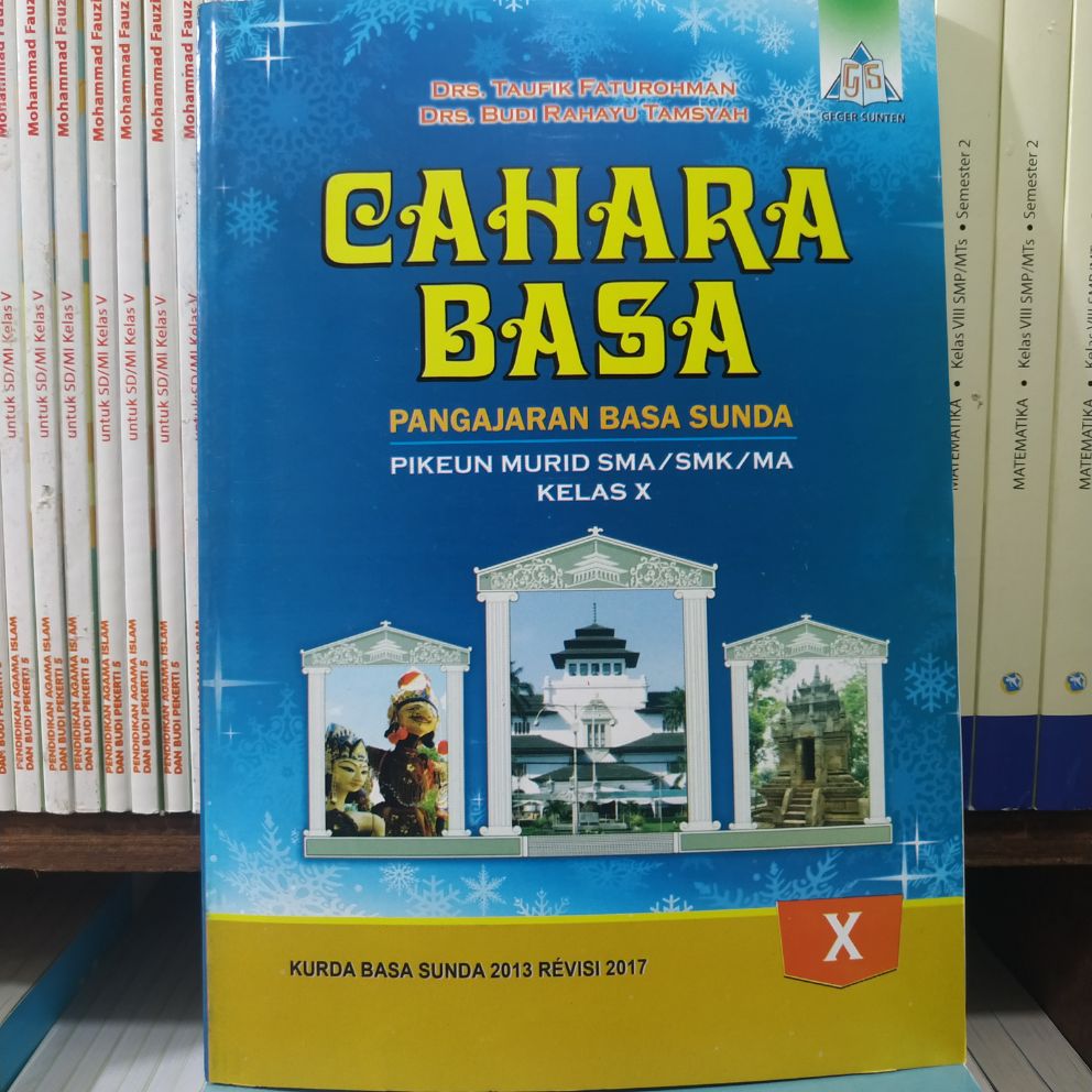 Detail Buku Bahasa Sunda Kelas X Nomer 5