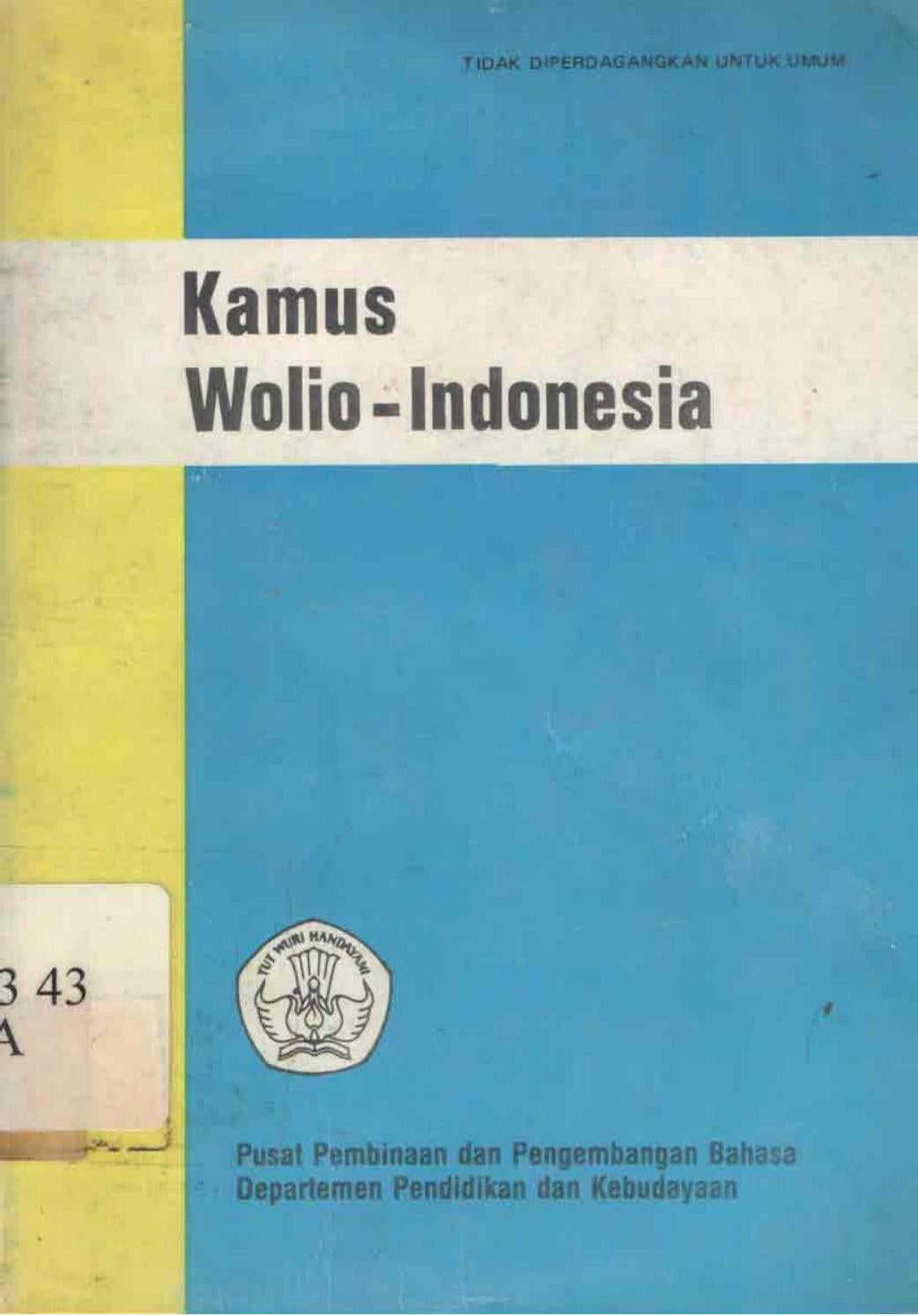 Buku Bahasa Wolio - KibrisPDR