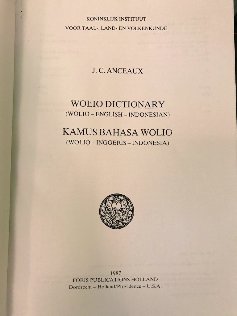 Detail Buku Bahasa Wolio Nomer 30