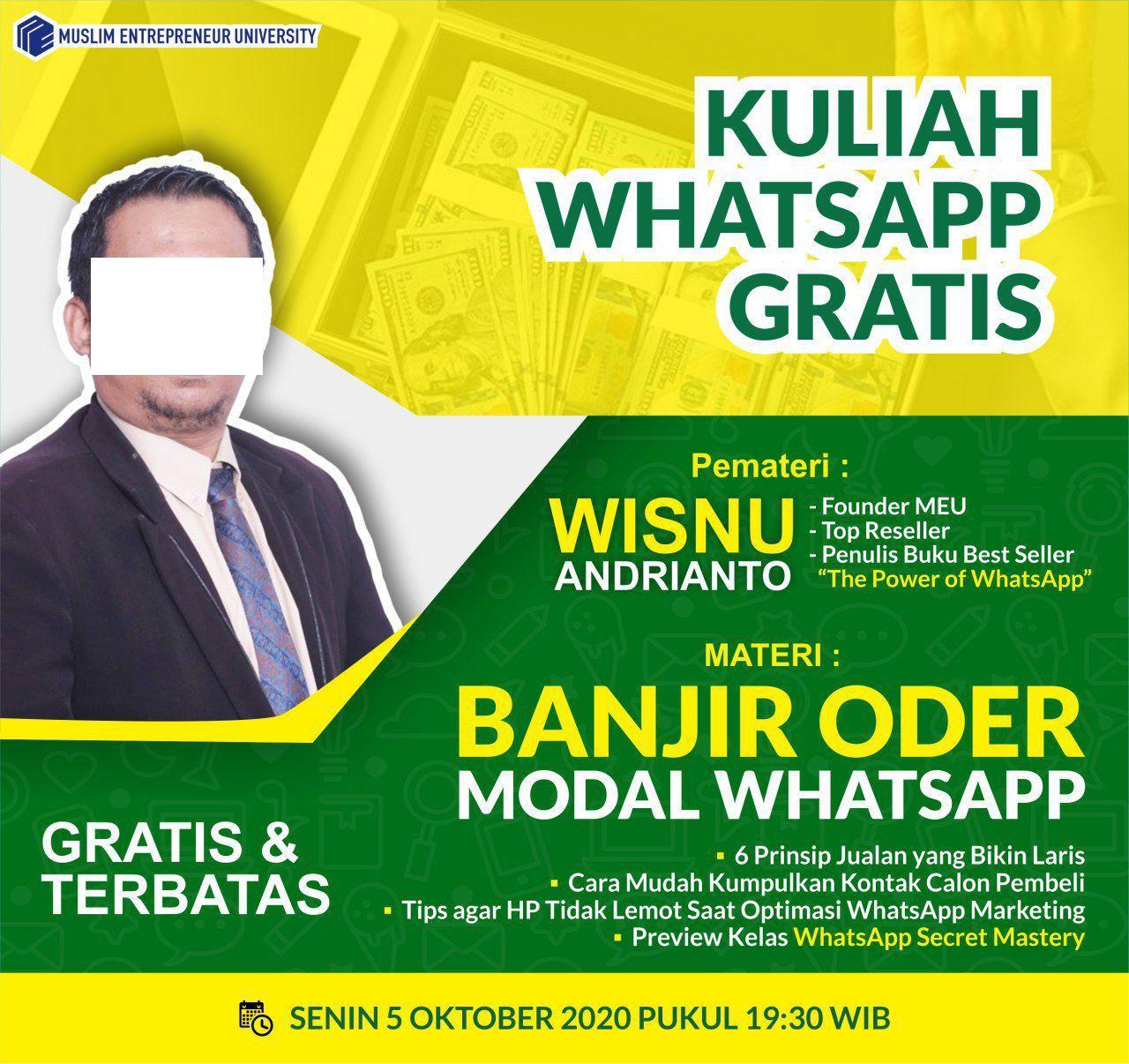 Detail Buku Banjir Orderan Modal Whatsapp Nomer 24