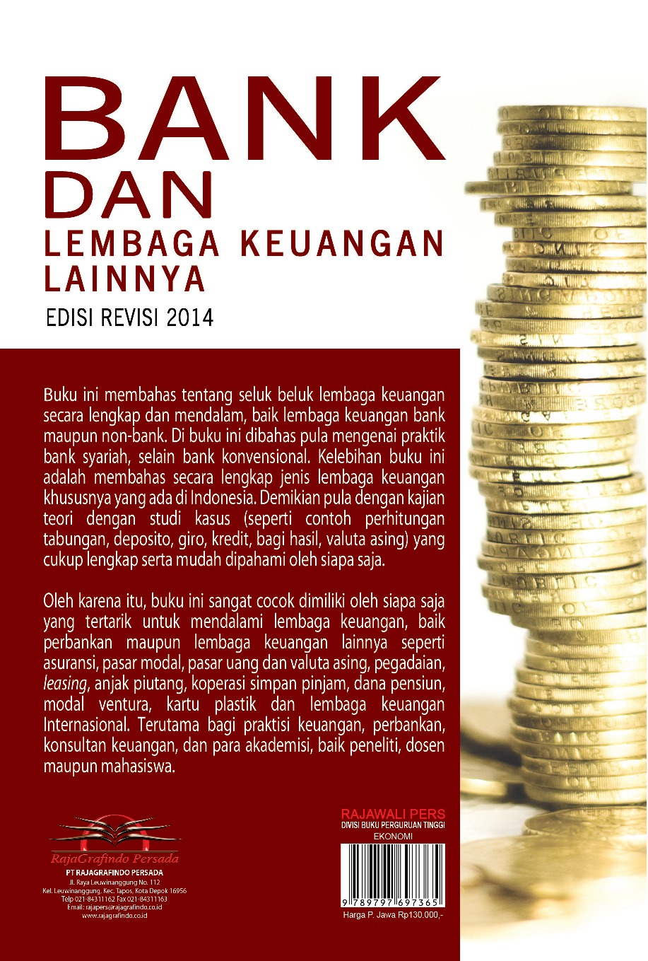 Detail Buku Bank Dan Lembaga Keuangan Lainnya Kasmir Nomer 25