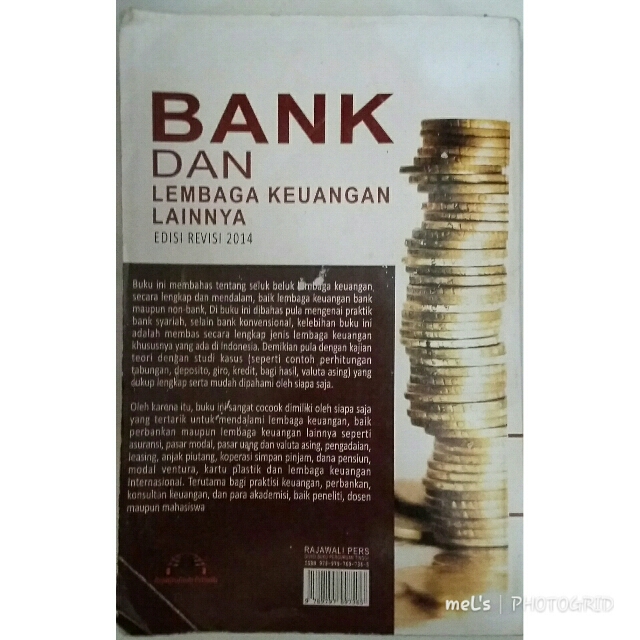 Detail Buku Bank Dan Lembaga Keuangan Lainnya Kasmir Nomer 49