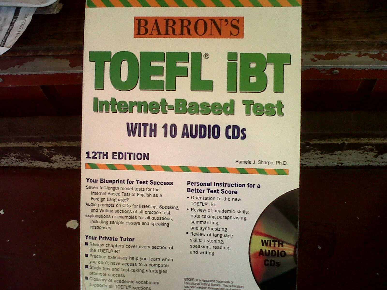 Detail Buku Barrons Toefl Nomer 44