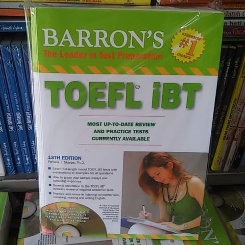 Detail Buku Barrons Toefl Nomer 6