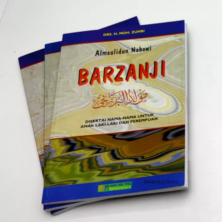 Detail Buku Barzanji Arab Dan Latin Nomer 15
