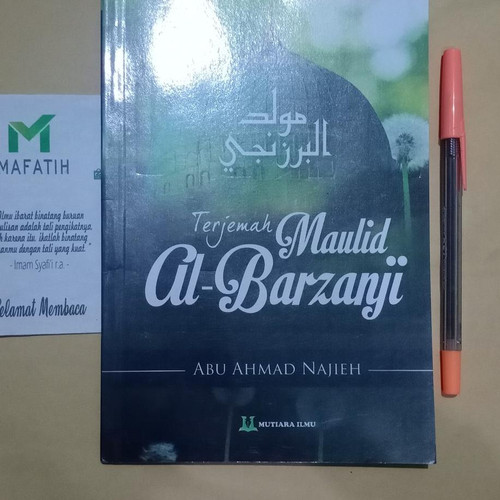 Detail Buku Barzanji Arab Dan Latin Nomer 36