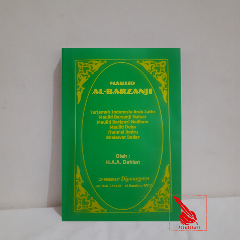 Detail Buku Barzanji Arab Dan Latin Nomer 10