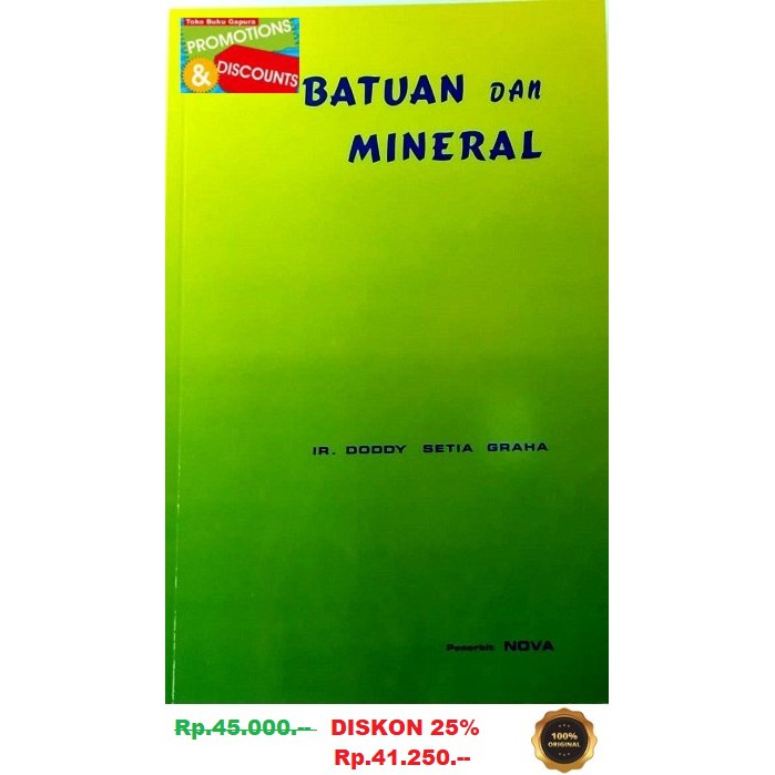 Detail Buku Batuan Dan Mineral Nomer 3