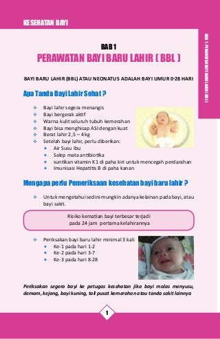 Detail Buku Bayi Baru Lahir Nomer 40