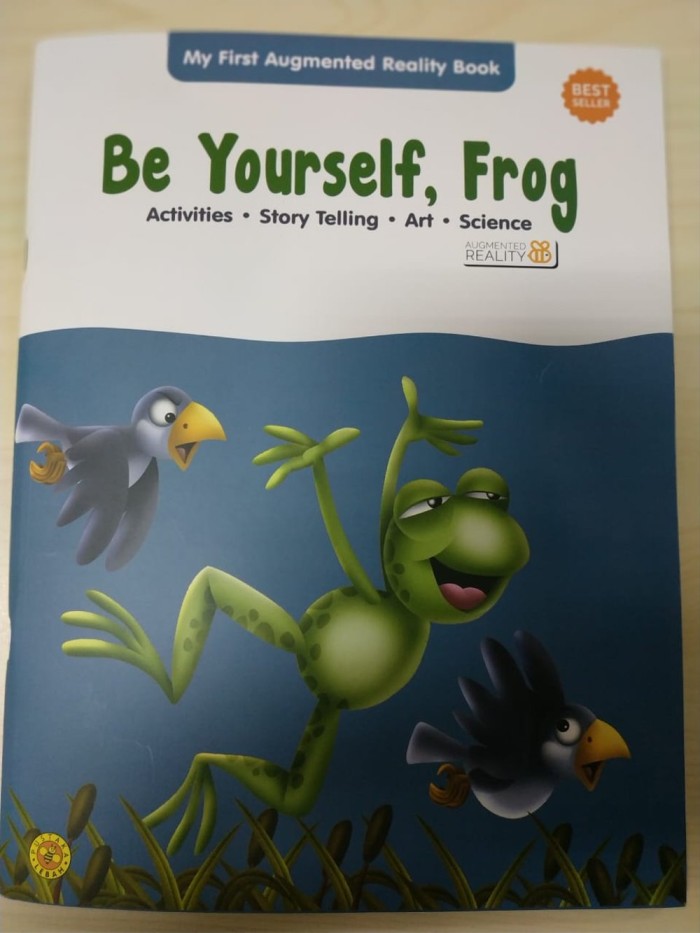 Detail Buku Be Yourself Frog Nomer 3