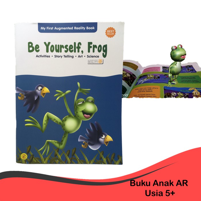 Detail Buku Be Yourself Frog Nomer 6