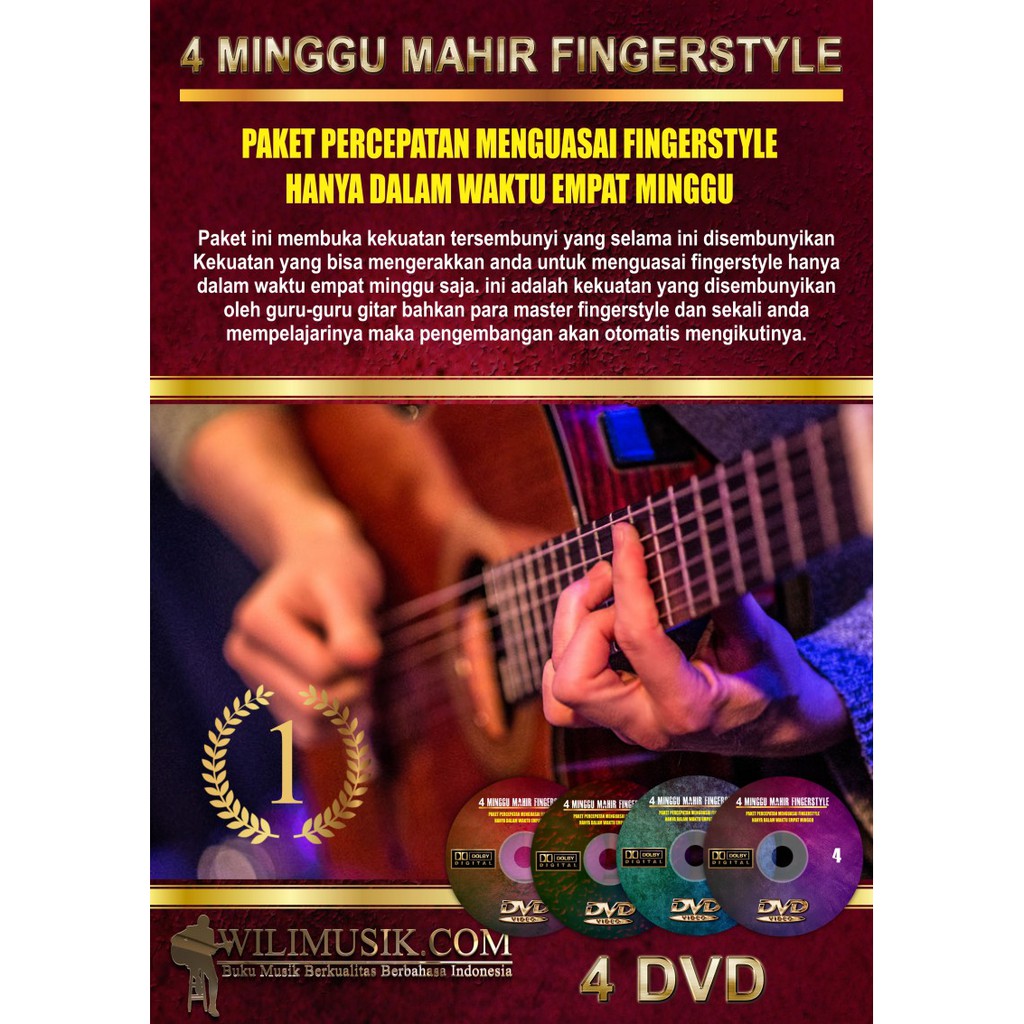 Detail Buku Belajar Gitar Fingerstyle Nomer 12