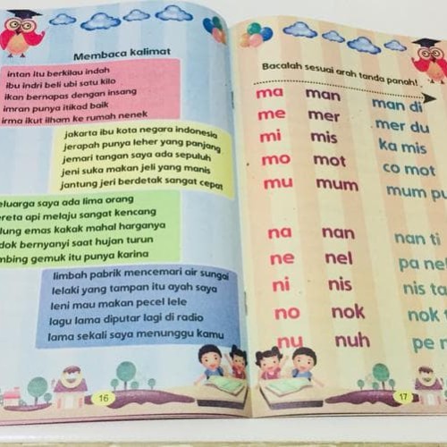 Detail Buku Belajar Membaca Anak Tk B Nomer 6