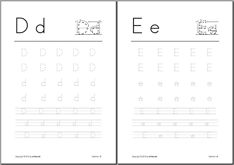 Detail Buku Belajar Menulis Abc Nomer 7