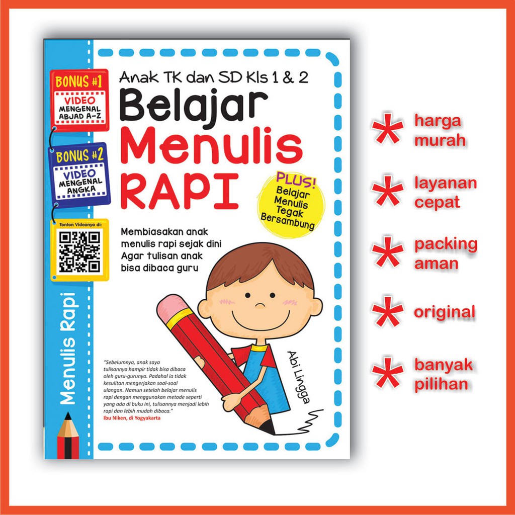 Detail Buku Belajar Menulis Anak Tk Nomer 2