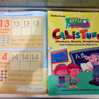 Detail Buku Belajar Menulis Anak Tk Nomer 23