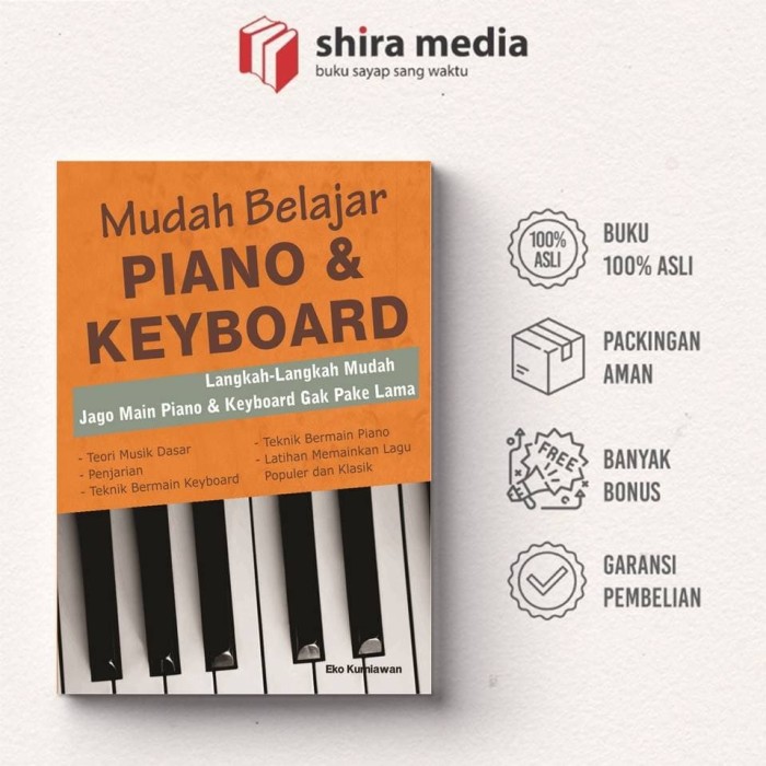 Detail Buku Belajar Piano Nomer 5