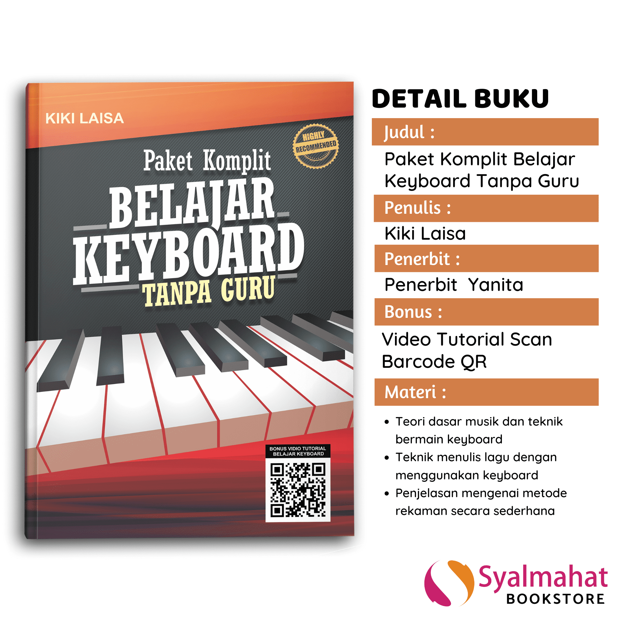 Detail Buku Belajar Piano Nomer 42