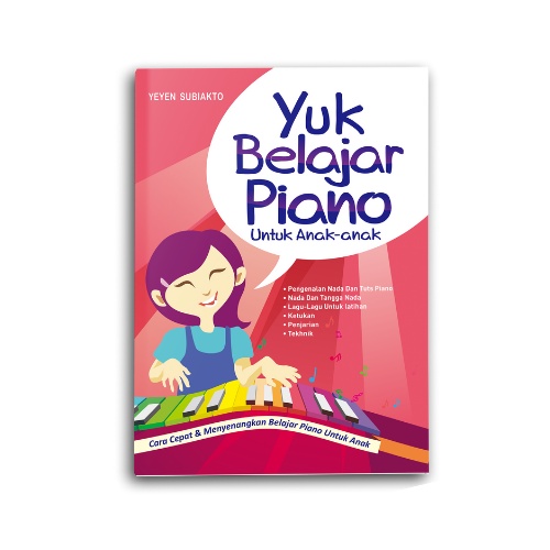 Buku Belajar Piano Untuk Anak - KibrisPDR