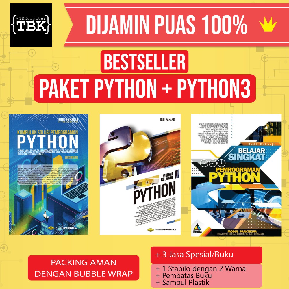 Detail Buku Belajar Python Nomer 4