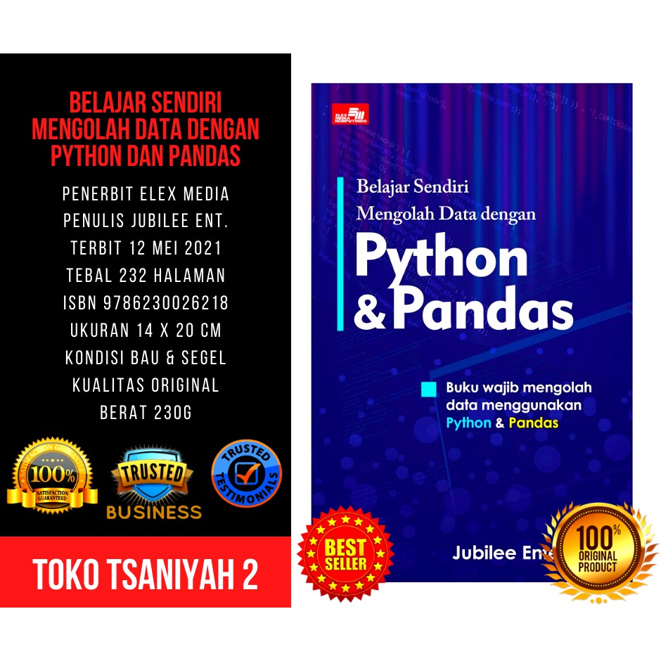 Detail Buku Belajar Python Nomer 38
