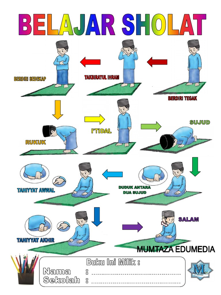 Detail Buku Belajar Sholat Nomer 28