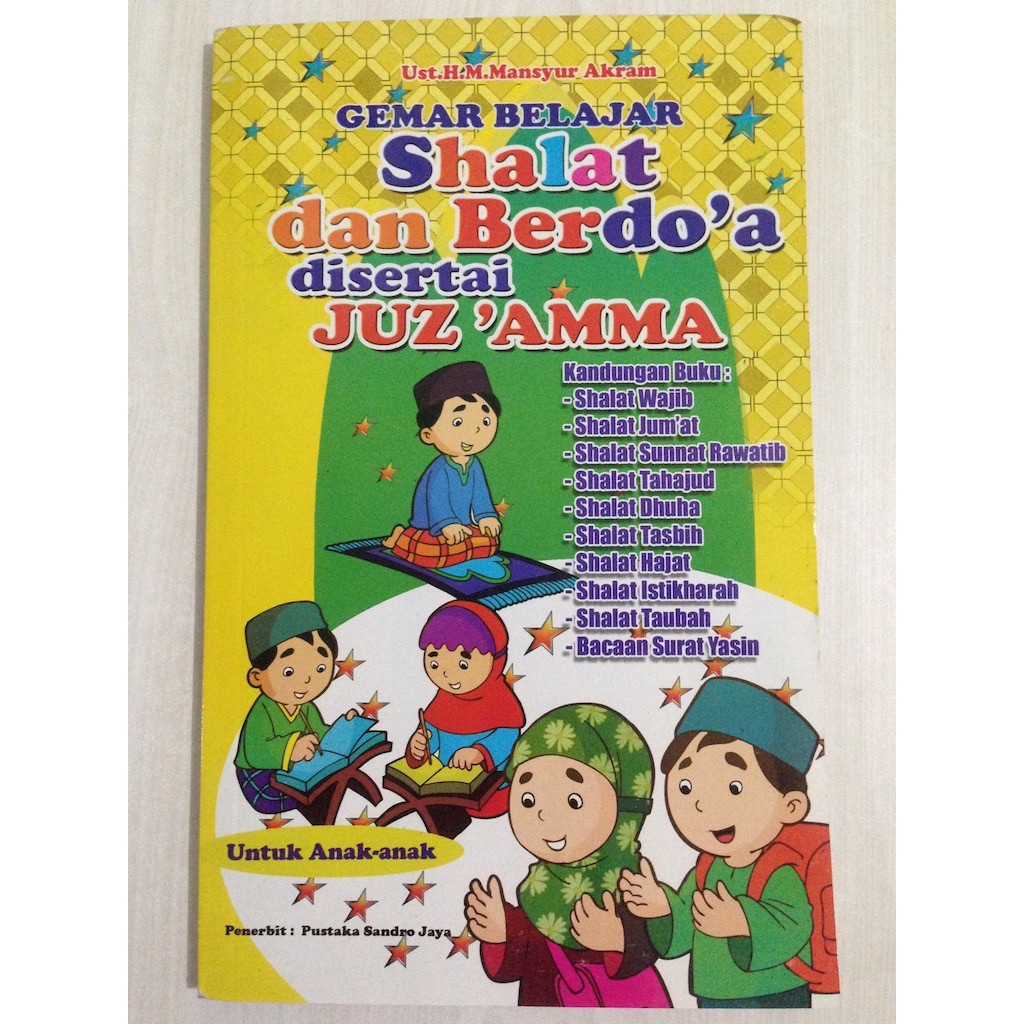 Detail Buku Belajar Sholat Nomer 5