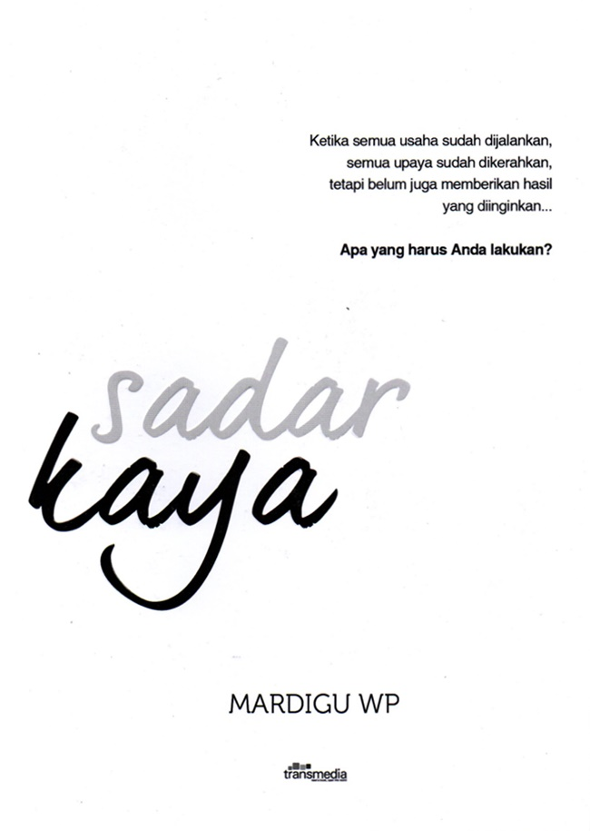 Detail Buku Berani Kaya Mardigu Nomer 29