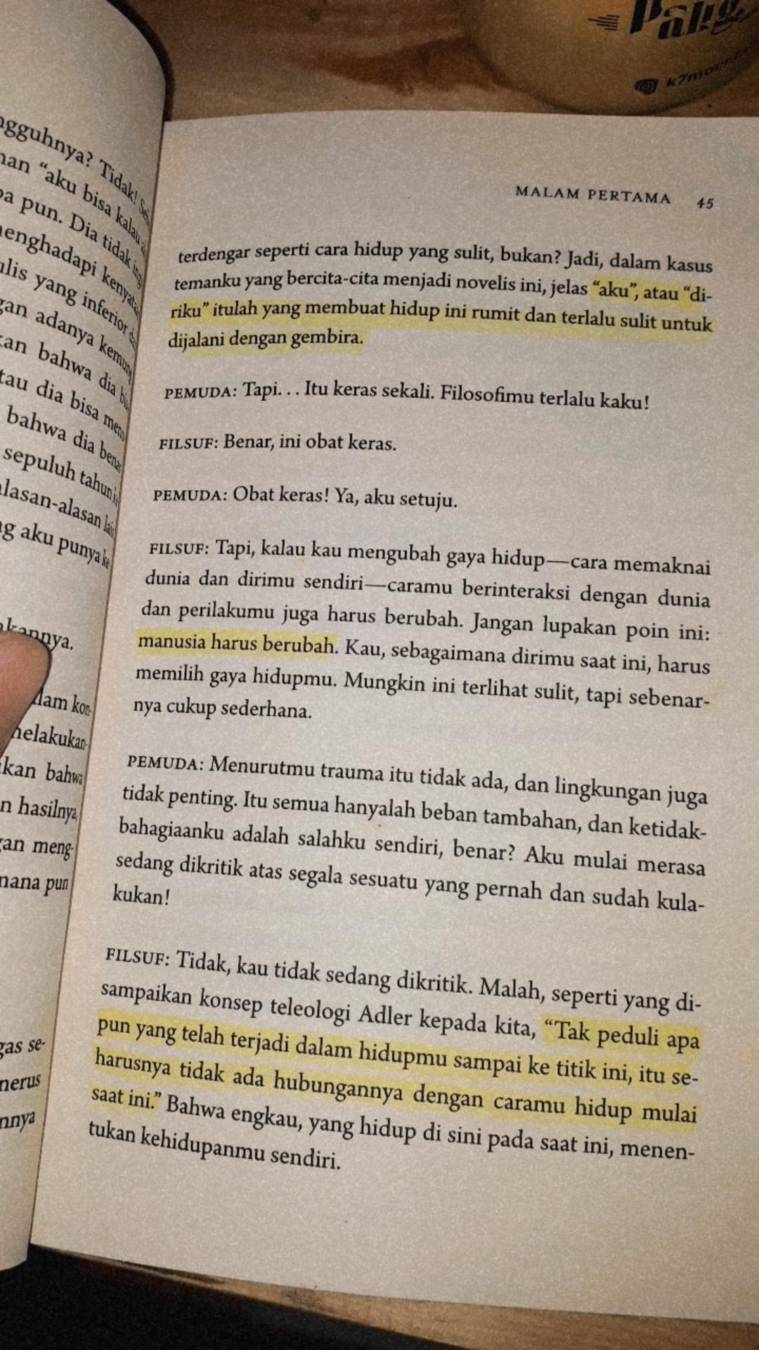 Detail Buku Berani Tidak Disukai Nomer 17