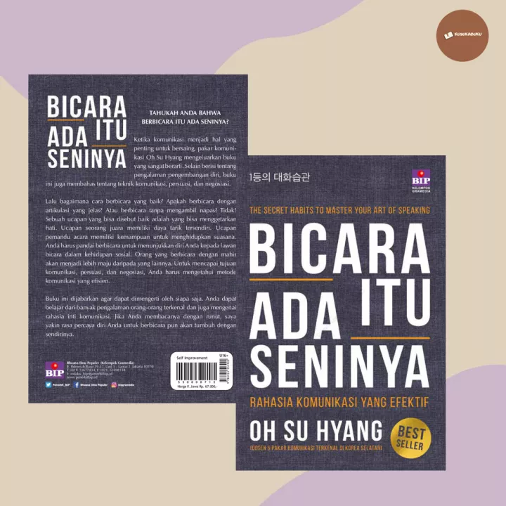 Detail Buku Berbicara Itu Ada Seninya Nomer 35