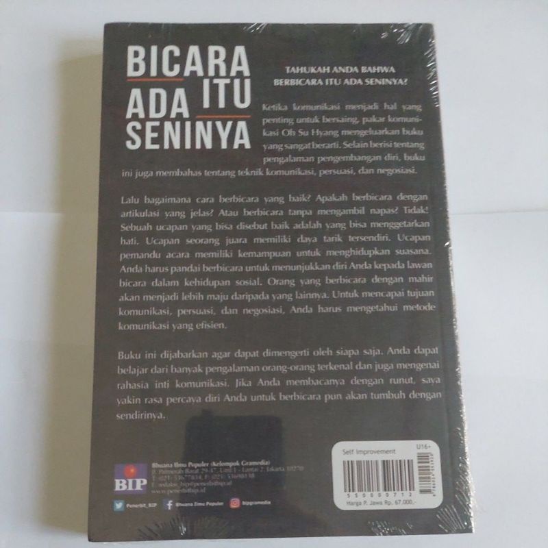 Detail Buku Berbicara Itu Ada Seninya Nomer 40