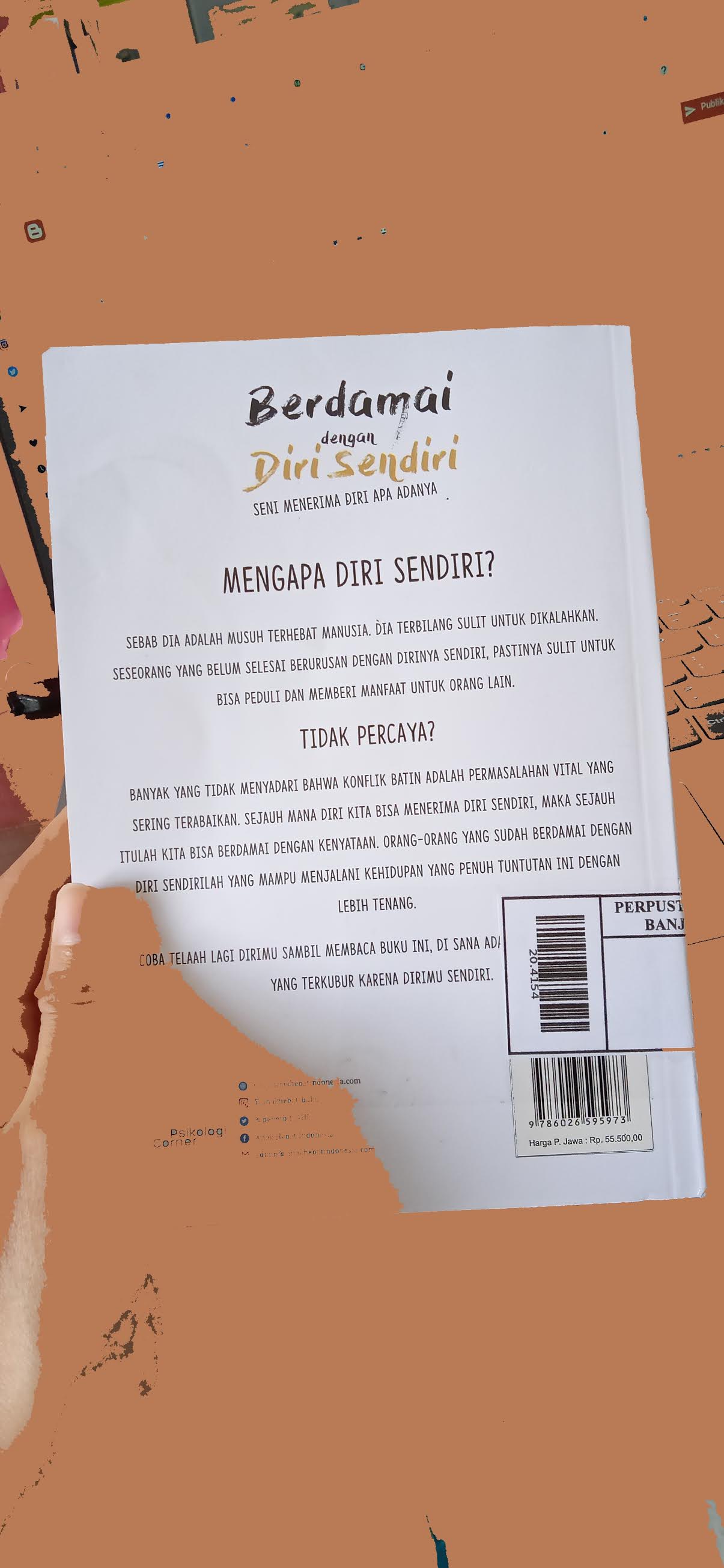 Detail Buku Berdamai Dengan Diri Sendiri Nomer 28