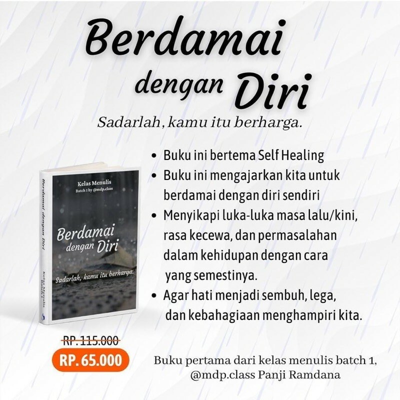 Detail Buku Berdamai Dengan Diri Sendiri Nomer 48