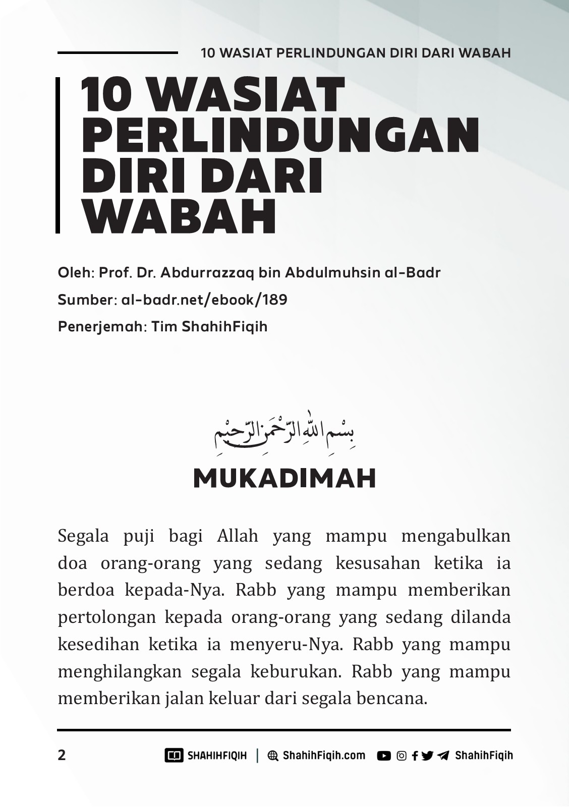 Detail Buku Berdoalah Untuk Urusan Apapun Nomer 38