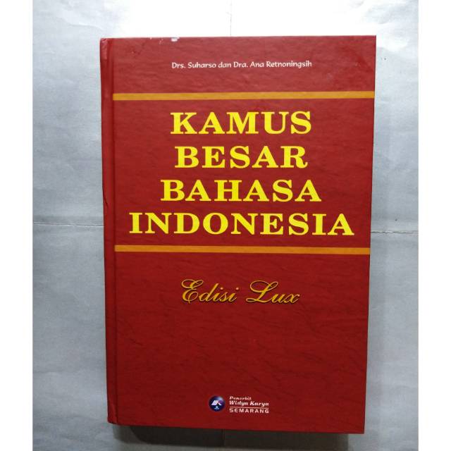 Detail Buku Besar Bahasa Indonesia Nomer 8