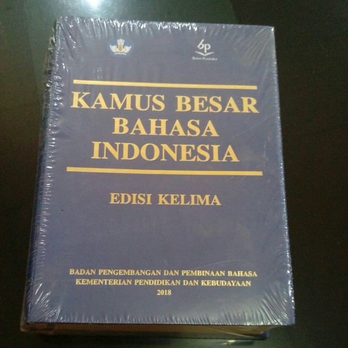 Detail Buku Besar Bahasa Indonesia Nomer 7