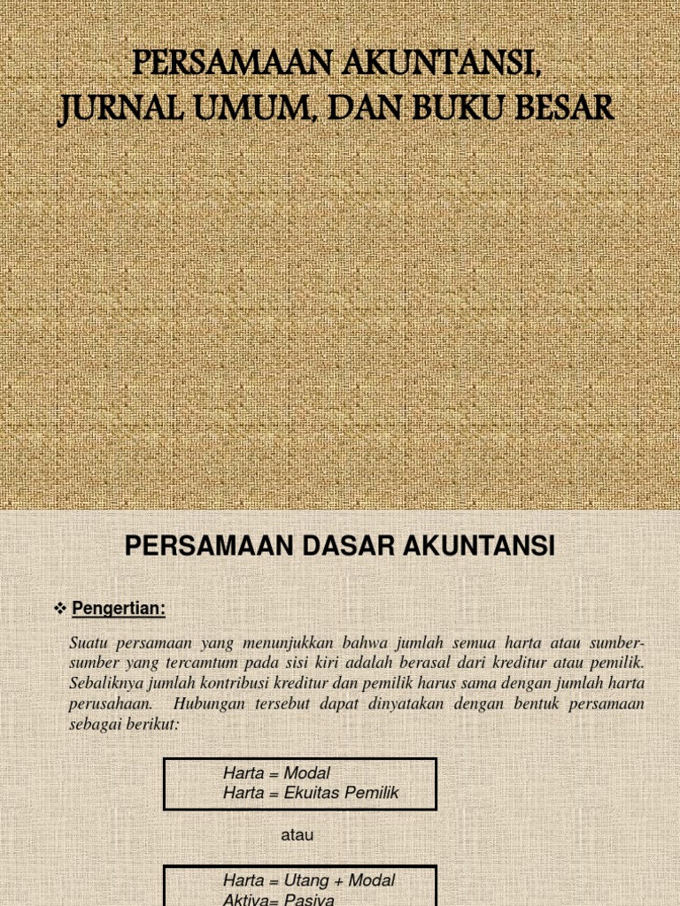 Detail Buku Besar Jurnal Umum Nomer 35