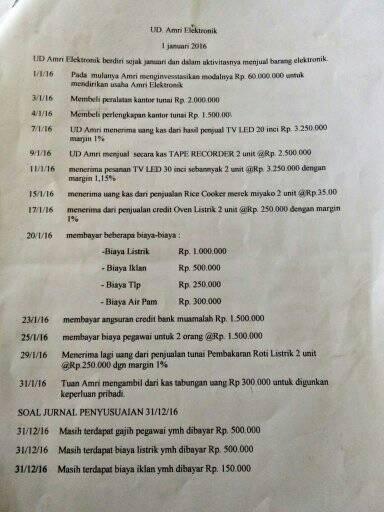 Detail Buku Besar Jurnal Umum Nomer 56