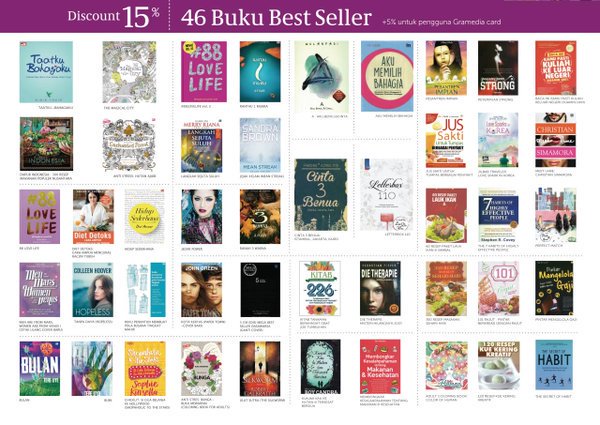 Detail Buku Best Seller Gramedia Nomer 45