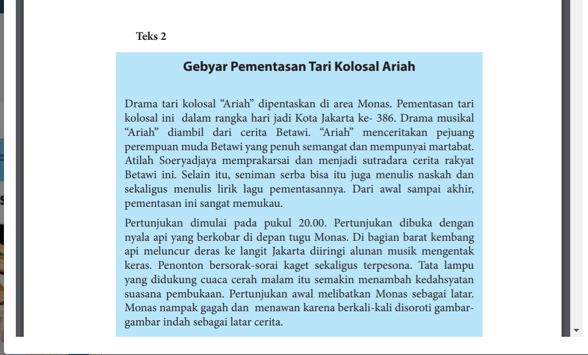 Detail Buku Bhs Indonesia Kls 7 Nomer 21