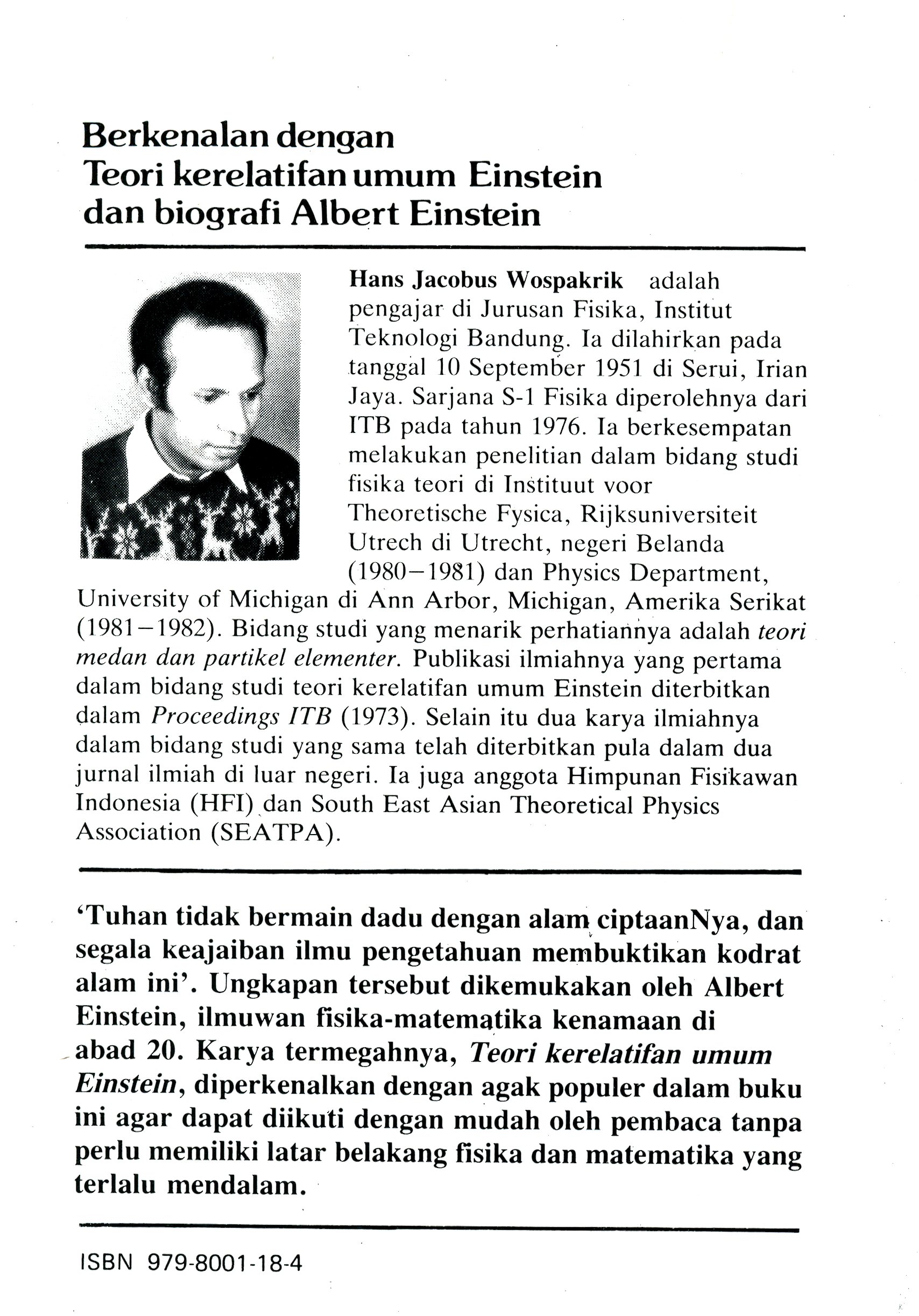 Detail Buku Biografi Einstein Nomer 39