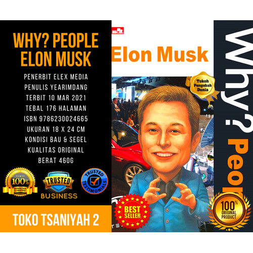 Detail Buku Biografi Elon Musk Nomer 12