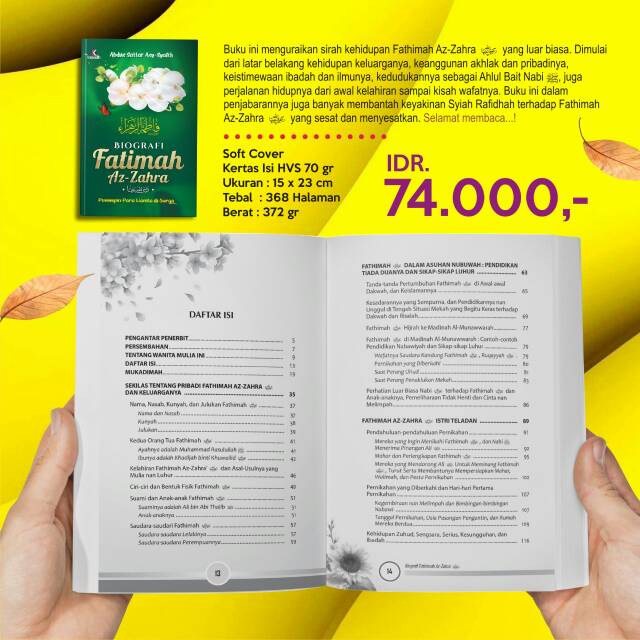 Detail Buku Biografi Fatimah Az Zahra Nomer 9