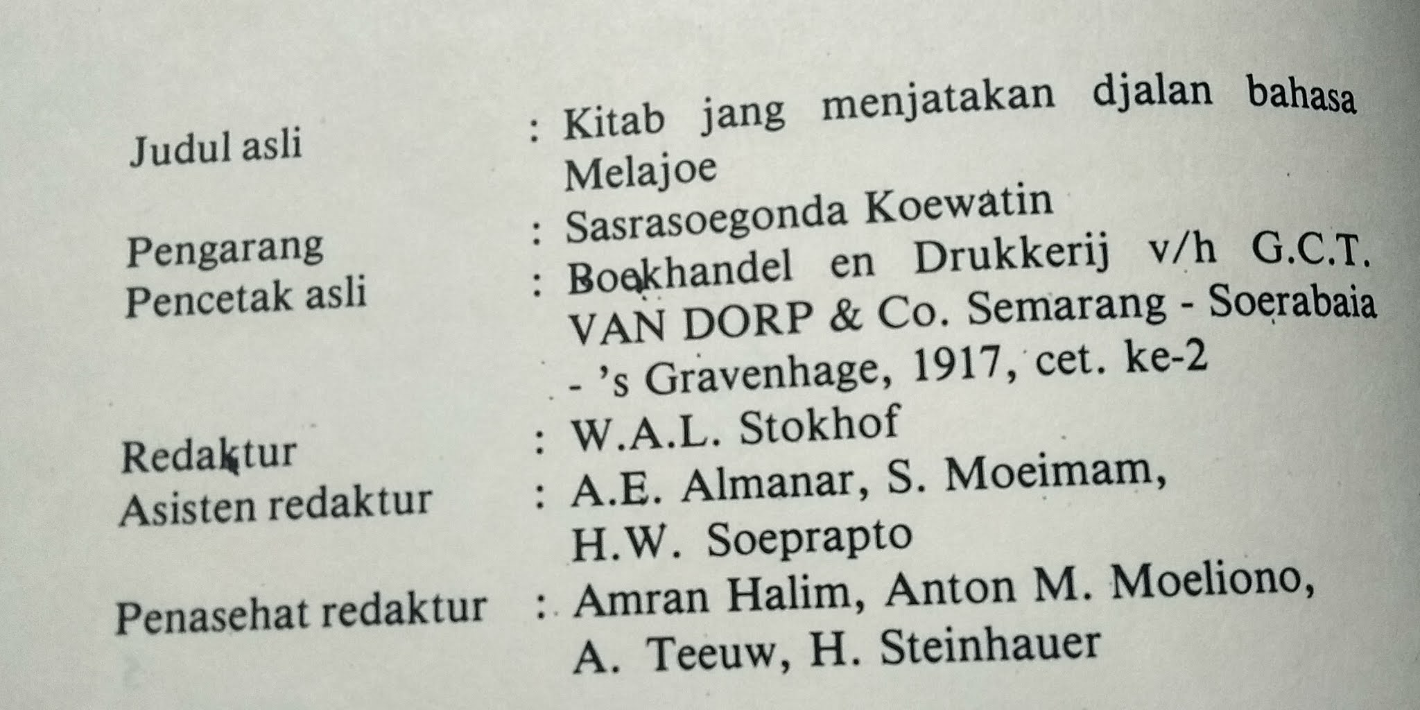 Detail Buku Biografi Raja Ali Haji Nomer 36