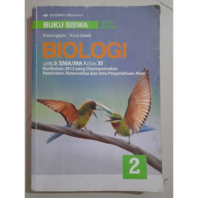 Detail Buku Biologi Erlangga Kelas 11 Nomer 10