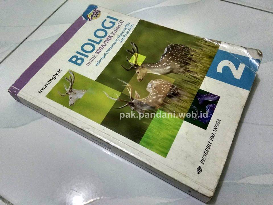 Detail Buku Biologi Erlangga Kelas 11 Nomer 15