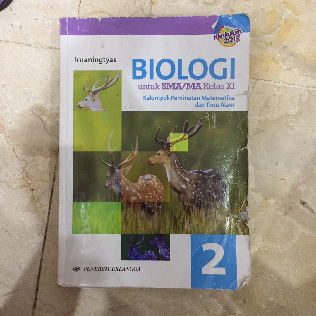 Detail Buku Biologi Erlangga Kelas 11 Kurikulum 2013 Nomer 9