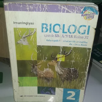 Detail Buku Biologi Erlangga Kelas 11 Kurikulum 2013 Nomer 36