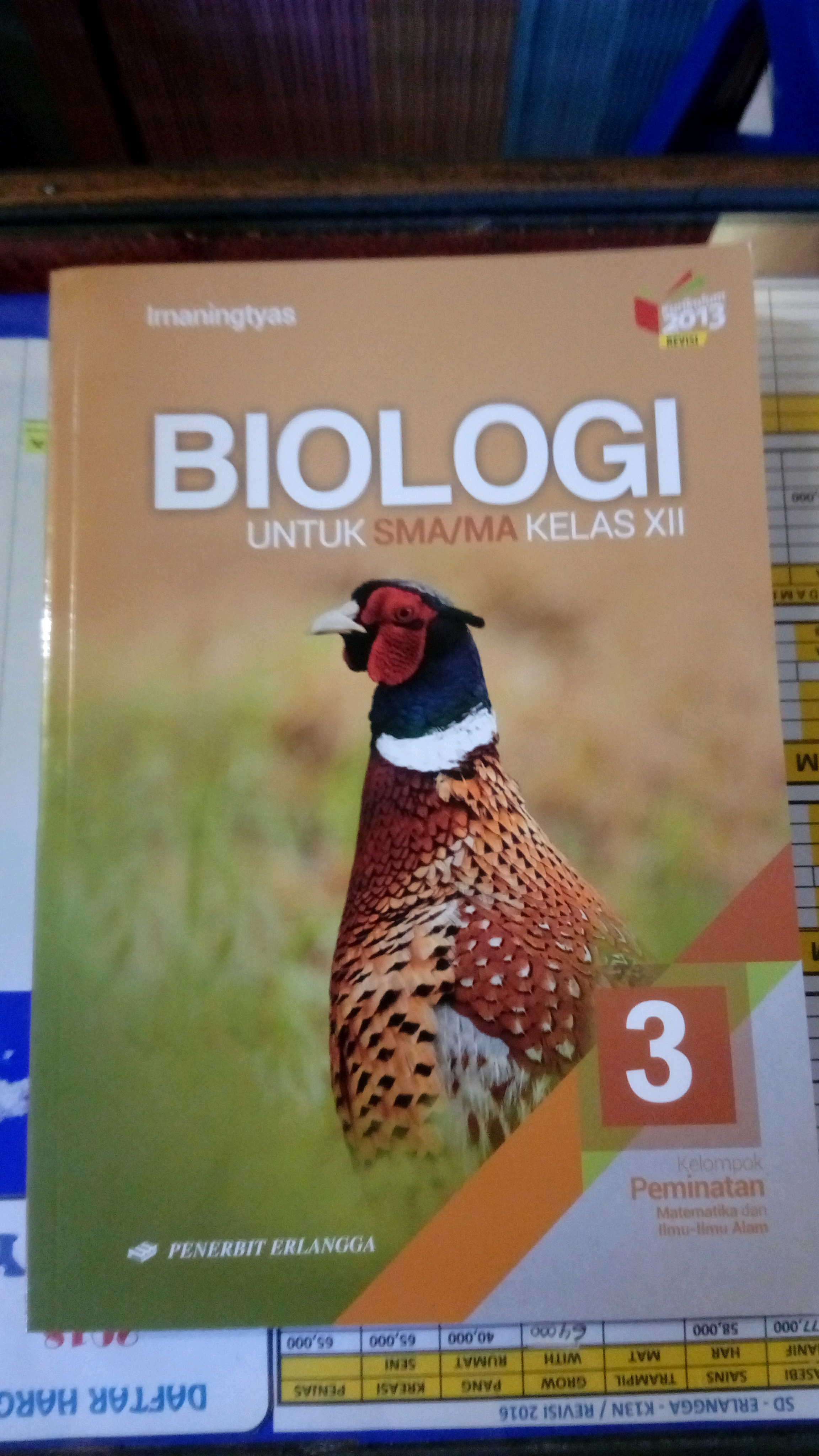 Detail Buku Biologi Erlangga Kelas 12 Nomer 2